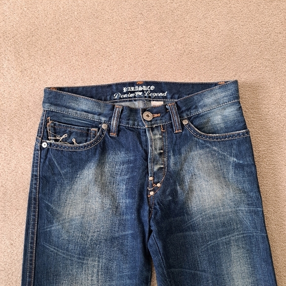 Parasuco Jeans Men's 29 Blue Fade Dark Wash Denim 29W x 32L Vintage - Picture 2 of 16